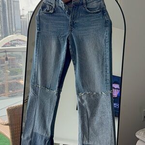 Zara High Rise Women Jeans - Blue